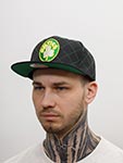 Бейсболка MITCHELL NESS арт. HHSS1212-BCEYYPPPBLCK Boston Celtics NBA (черный)